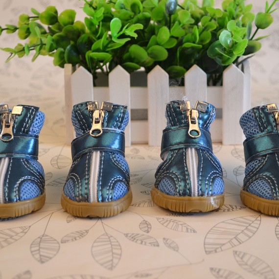 Παπούτσια για σκύλους με καουτσούκ σόλα, αντιολισθητικά