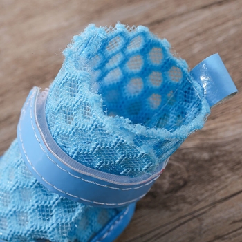 Παπούτσια για σκύλους από ύφασμα, ανθεκτικά, με ευρεία εφαρμογή, σετ 4 τεμάχια