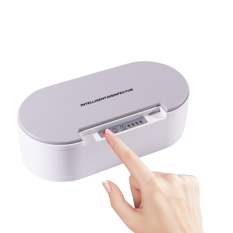 Manikűr eszközök fertőtlenítő doboza LED UV sterilizációval és töltéssel, többfunkciós sterilizáló, OEM, körülbelül 0,5 kg