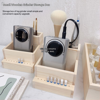 Lorossi Cutie de Depozitare a Unghiilor - Dublu Strat, Stil Minimalist, Instrumente pentru Unghii, Conținut Net 180