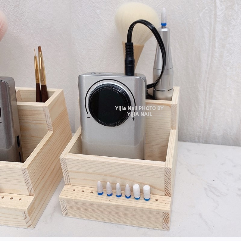 Lorossi Cutie de Depozitare a Unghiilor - Dublu Strat, Stil Minimalist, Instrumente pentru Unghii, Conținut Net 180