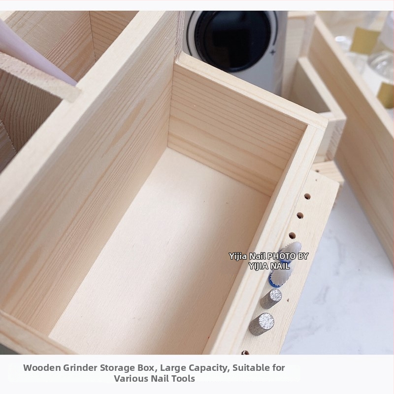 Lorossi Cutie de Depozitare a Unghiilor - Dublu Strat, Stil Minimalist, Instrumente pentru Unghii, Conținut Net 180