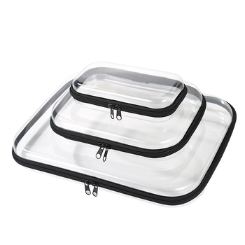 Geantă cub PET cu fermoar – organizator de călătorie multifuncțional