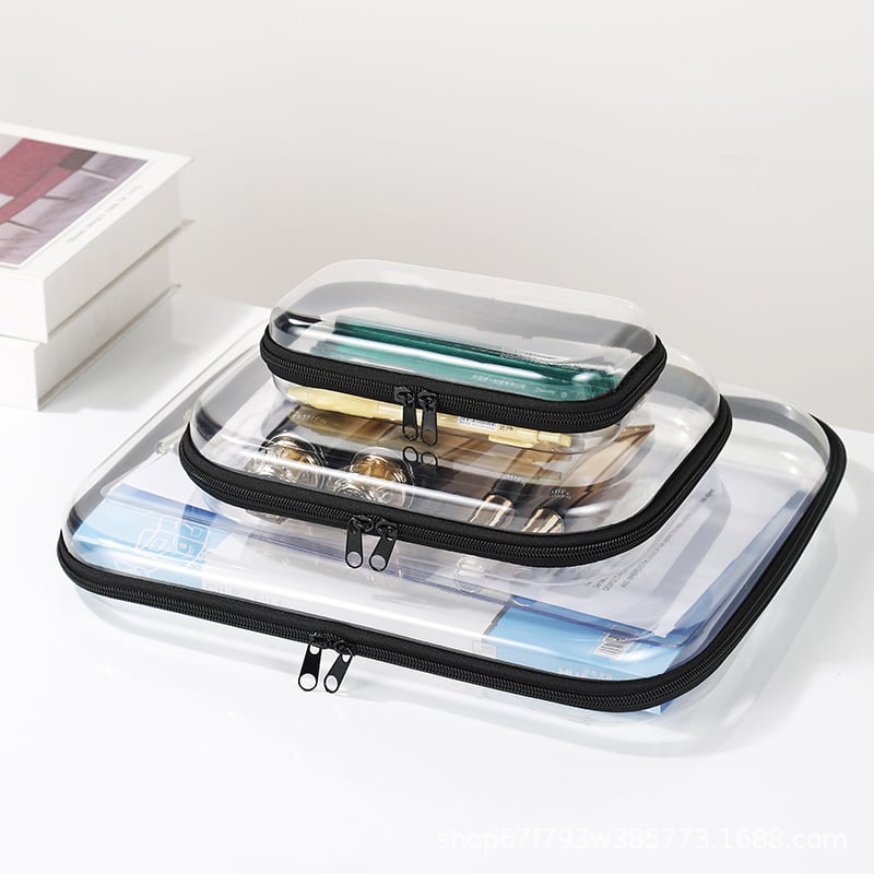 Geantă cub PET cu fermoar – organizator de călătorie multifuncțional