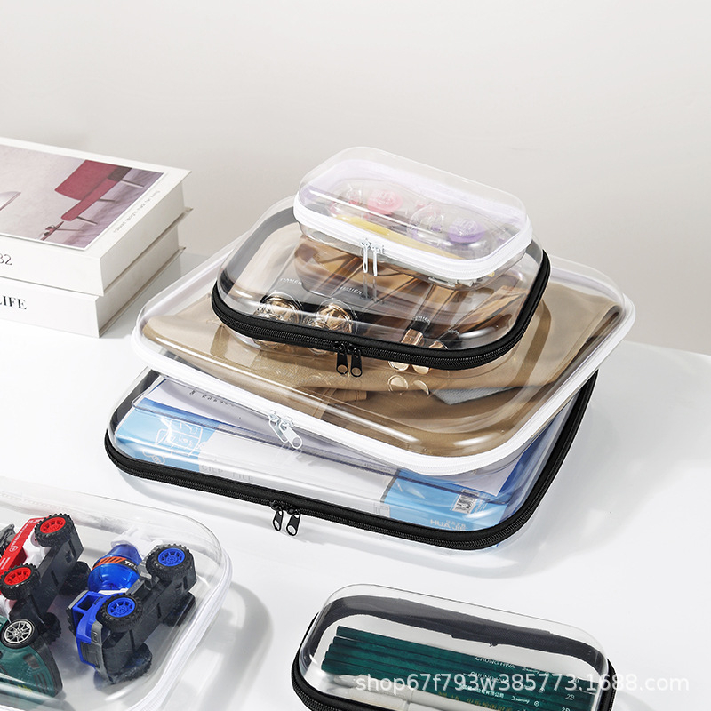 Geantă cub PET cu fermoar – organizator de călătorie multifuncțional