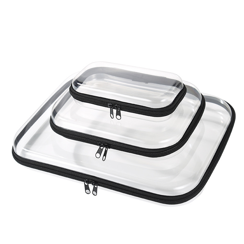 Geantă cub PET cu fermoar – organizator de călătorie multifuncțional