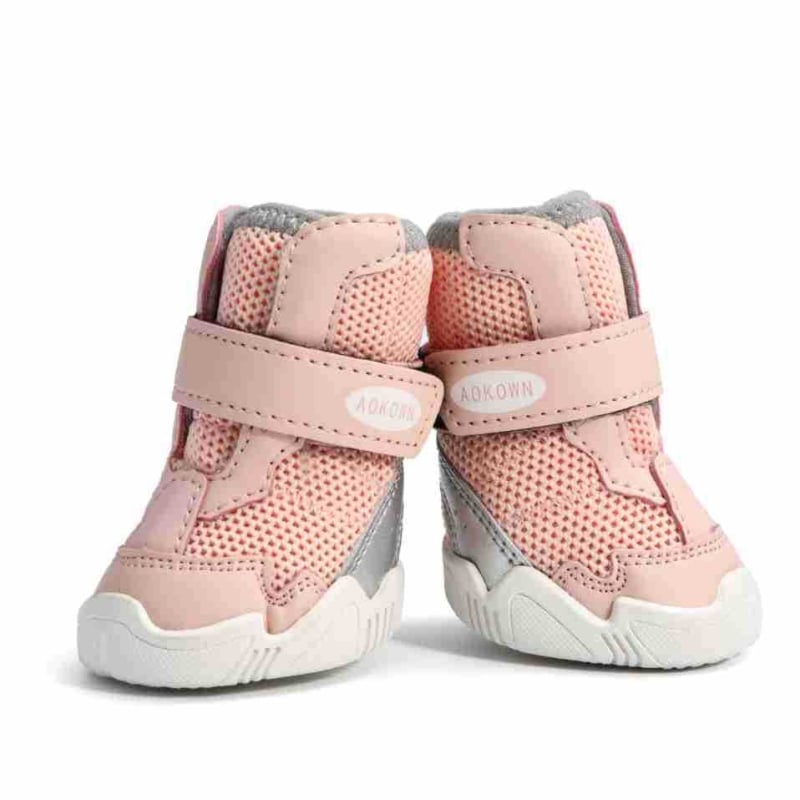 AOKOWN Παπούτσια για σκύλους από καουτσούκ – Αντιολισθητικά, Ανθεκτικά στη φθορά, Χαλαρό στυλ