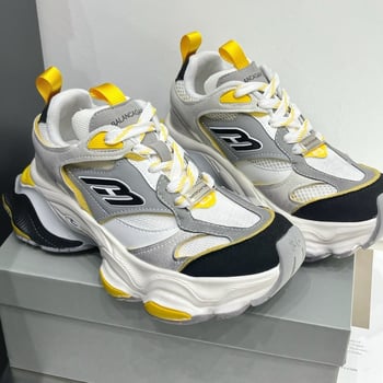 Унисекс спортни обувки с дебел подметник, естествена кожа, кръгъл нос, 6–8 см ток, връзки, текстилна стелка