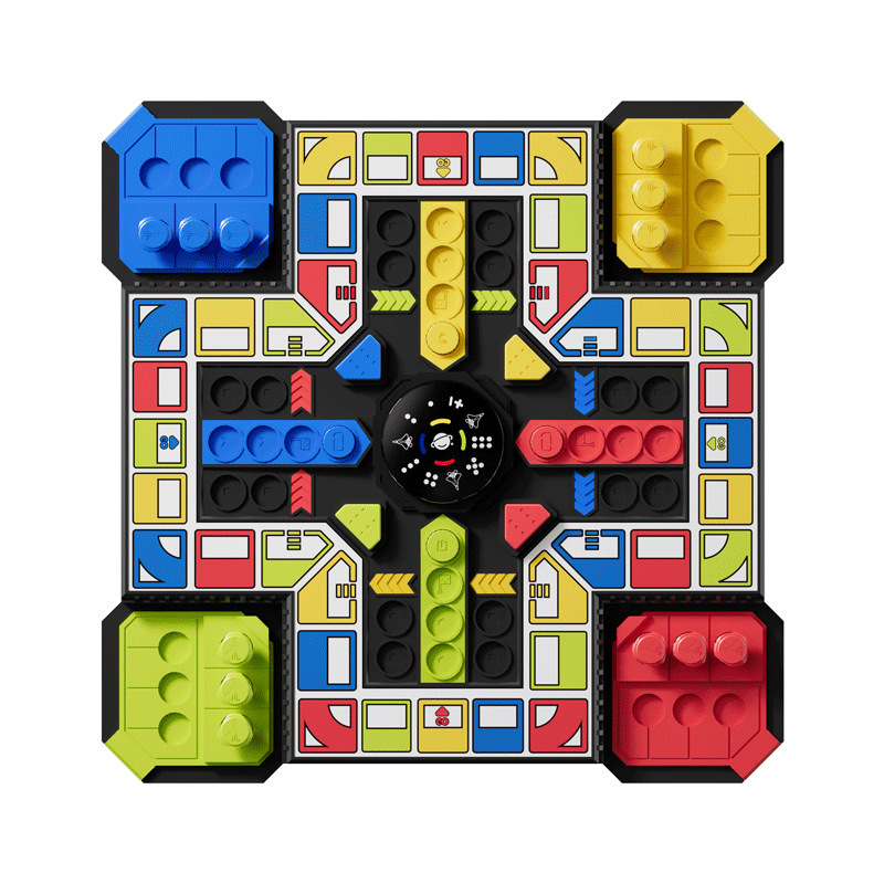 Joc electronic de șah zburător — interactiv pentru părinți și copii, dezvoltă inteligența și coordonarea mână-ochi (Material: ABS, Vârsta 7–14 ani, Interactiv)