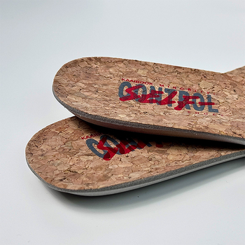 Talpă PU cu model lemn, de lungime întreagă, înălțare, pentru pantofi casual, unisex