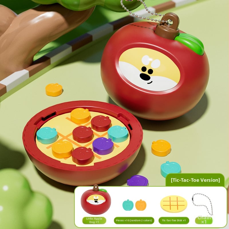 Nucci Sve-u-Jednom dječja stolna igra za unutarnju upotrebu — Tic-Tac-Toe, Flying Chess, Magnetično pecanje; plastična igračka, uzrast 4–14 godina, 3C certificirano