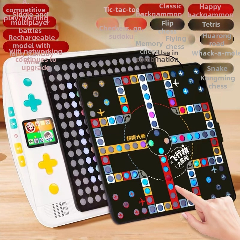 Elektronička ploča za Go i Gomoku, prijenosna i višenamjenska, plastična konstrukcija; klasifikacija: Go; pogodno za djecu 0-3 godine.