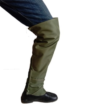 Προστατευτικά πόδια για κατοικίδια σε εξωτερικούς χώρους — αντίγρατσουνιά, προστασία από δάγκωμα φιδιού, ανθεκτικό στη διάτρηση ύφασμα καμβάς (Γενικό μοντέλο)