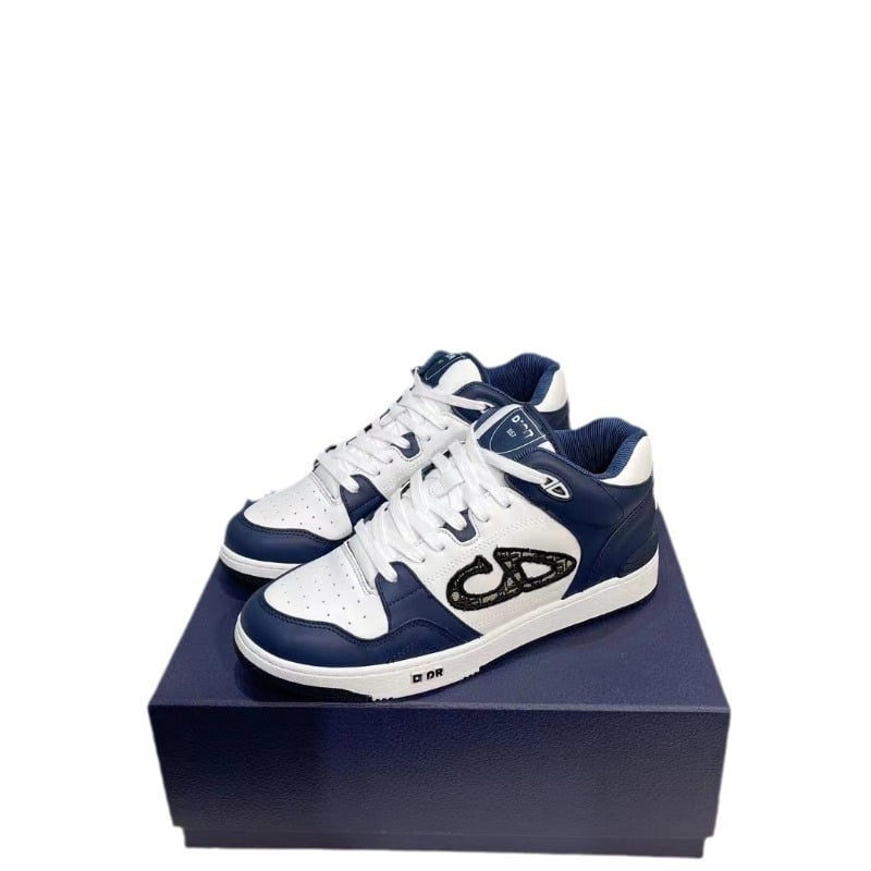 Ανδρικά και γυναικεία αθλητικά μεσαίου ύψους για ενήλικες, vamp από δέρμα αγελάδας, επένδυση από δέρμα, σόλα καουτσούκ, κορδόνια εμπρός