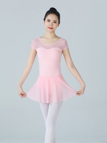 Ολόσωμο χορευτικό σύνολο για γυναίκες — βαμβατένιο ύφασμα, επένδυση από μιλκ σιλκ, κοντά μανίκια, εθνικός χορός