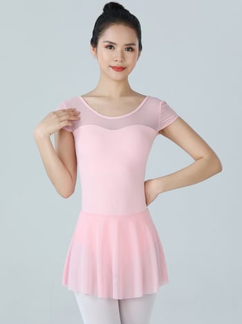 Ολόσωμο χορευτικό σύνολο για γυναίκες — βαμβατένιο ύφασμα, επένδυση από μιλκ σιλκ, κοντά μανίκια, εθνικός χορός