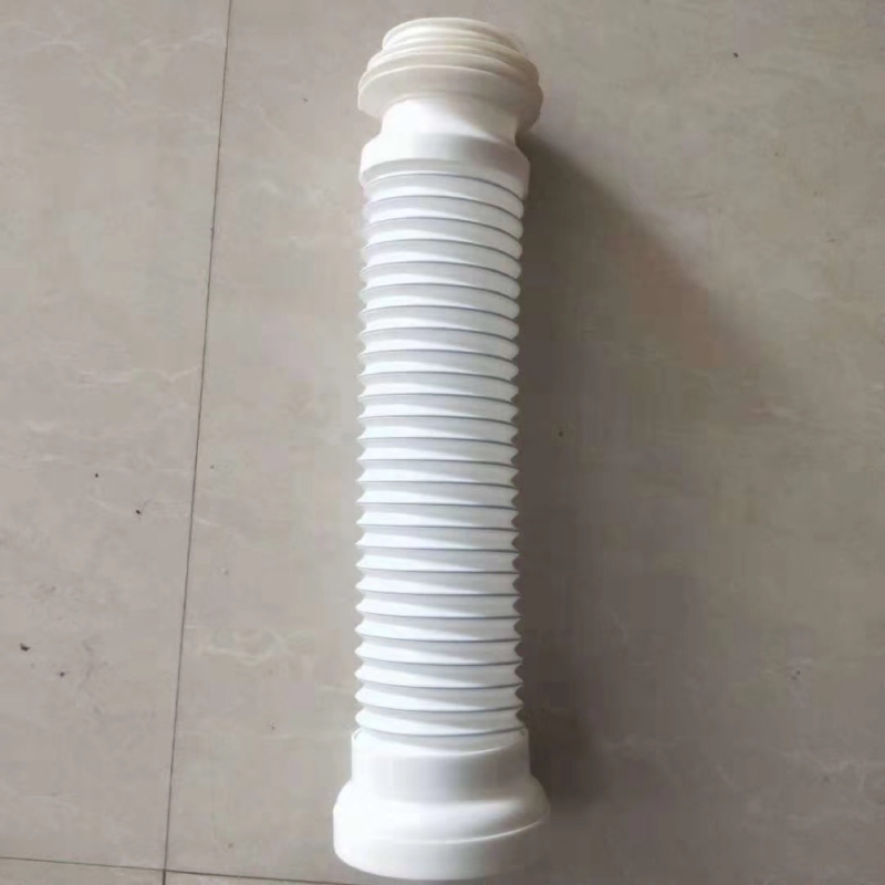 Pratu Zidni kanalizacijski cjevovod za WC, teleskopsko proširenje, plast, instalacija, moderni minimalistički stil