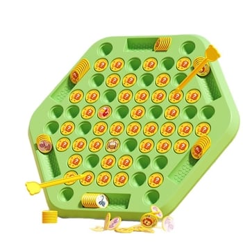 Dvostruko društvena igra za dva igrača: slagalica za podudaranje parova i edukativna aktivnost roditelj-dijete; potiče logičko razmišljanje i koordinaciju ruka-oko. Materijal: plastika; Igrači: 2; Uzrast: 4–14 godina.