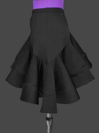 Latino plesni kostim za odrasle žene, suknja s ribljim kostima, poliester smjesa 90%, moderno plesno odijelo za izvedbe