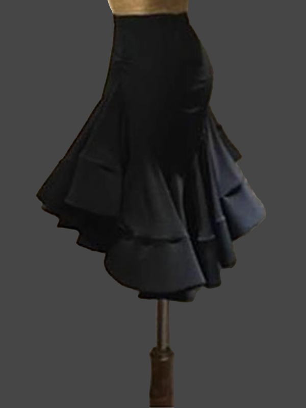 Latino plesni kostim za odrasle žene, suknja s ribljim kostima, poliester smjesa 90%, moderno plesno odijelo za izvedbe