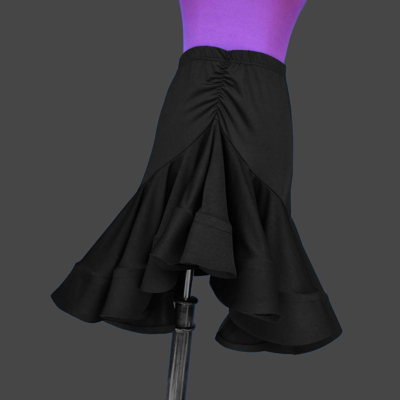 Latino plesni kostim za odrasle žene, suknja s ribljim kostima, poliester smjesa 90%, moderno plesno odijelo za izvedbe