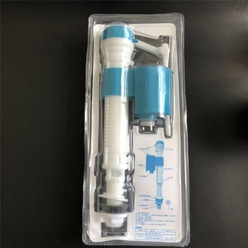 WC beömlő szelep úszóval, POM anyag, injekciós formázás, kézi szerelés, modern minimalista stílus