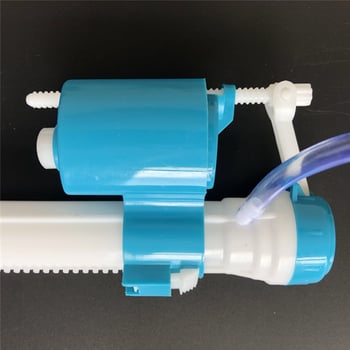 WC beömlő szelep úszóval, POM anyag, injekciós formázás, kézi szerelés, modern minimalista stílus