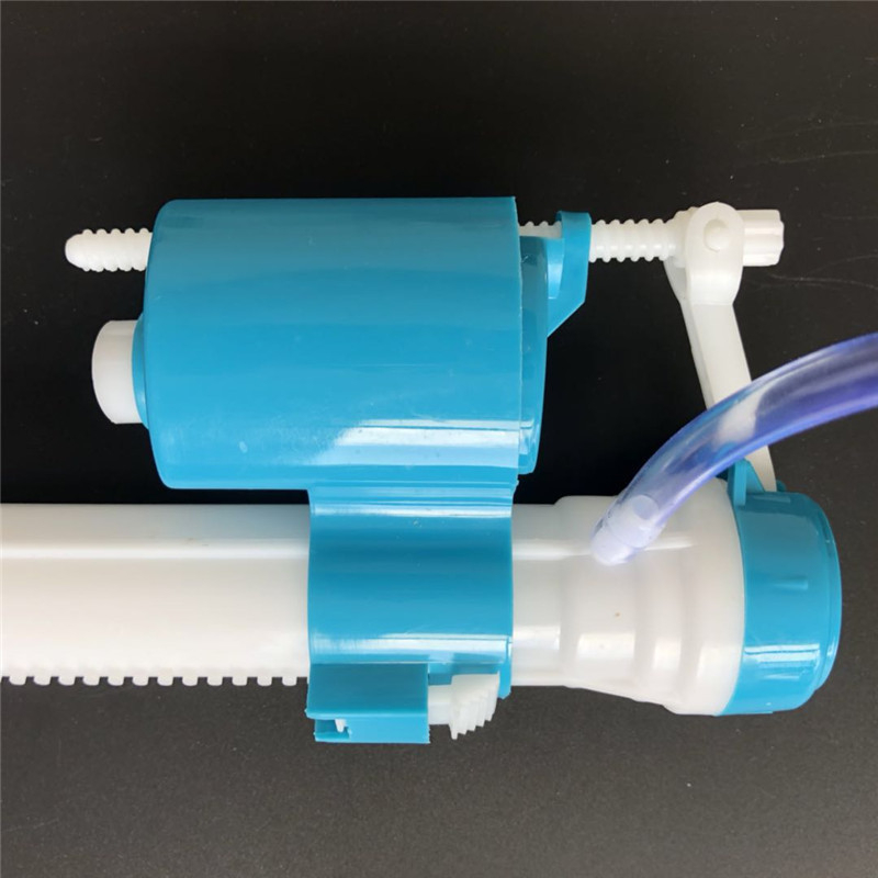 WC beömlő szelep úszóval, POM anyag, injekciós formázás, kézi szerelés, modern minimalista stílus