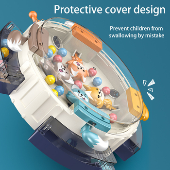 Gyerekeknek szóló társasjáték – szülő-gyermek interakció, két játékos harc, műanyag kivitel, 4–6 éveseknek