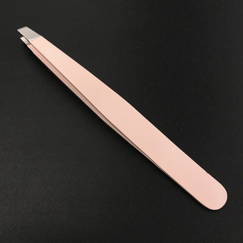 Szemöldök formázó eszközök készlet rozsdamentes acélból, műanyag dobozban, négy részes, tartalmaz csipesszeket