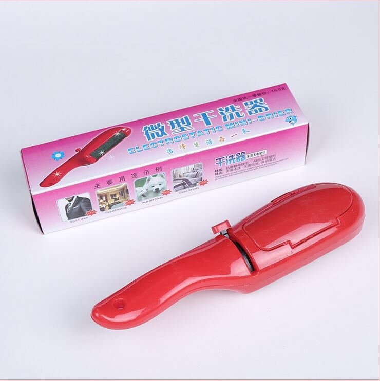 Delfin alakú elektrosztatikus ruhatisztító kefé ruhákhoz (Műanyag • 2023 • Modern egyszerű stílus • Ragadós görgő és szőr eltávolítás)