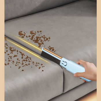 Kétsárnyú elektrosztatikus szöszmentesítő kefefej lepedőkhöz és takarókhoz, ruházathoz és kasmírs kabátokhoz — műanyagból, debütált 2021 télen.