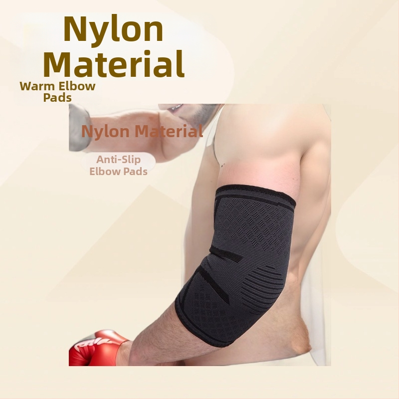 Προστατευτικά αγκώνων - πλεκτά από νάιλον, ενήλικες, κατάλληλα για μπάσκετ και μπαντμίντον, προστατευτικός εξοπλισμός