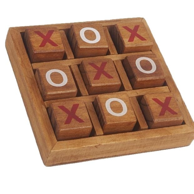 Fa XO sakk és tic-tac-toe két játékos számára – családi társasjáték