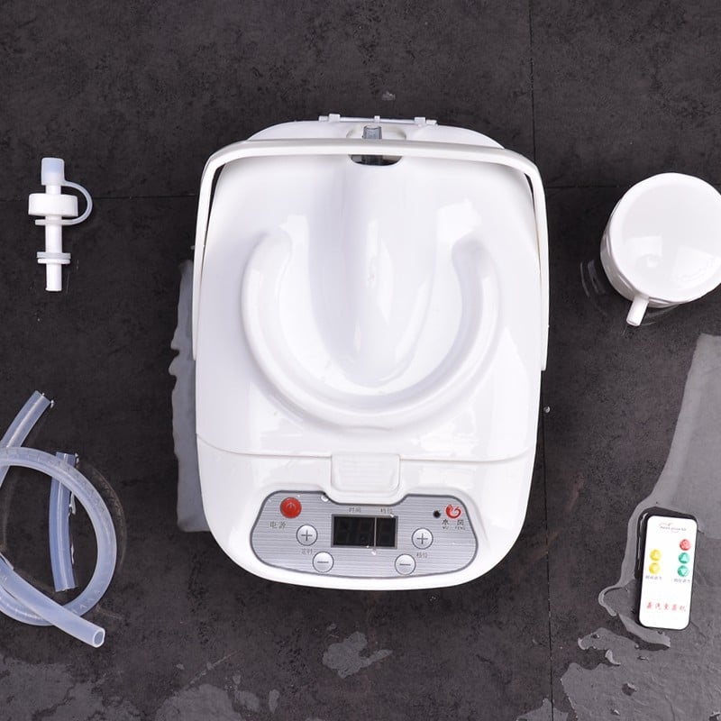 Gőzölő doboz szaunához – műanyag, márka Wooden wind, modern minimál stílus, elektronikus vezérlés