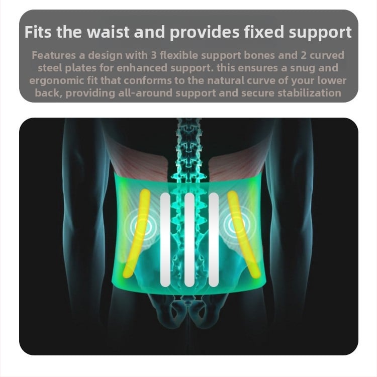 Légáteresztő deréktámasz sportöv felnőtteknek – poliészter rostból, futáshoz és kosárlabdára alkalmas