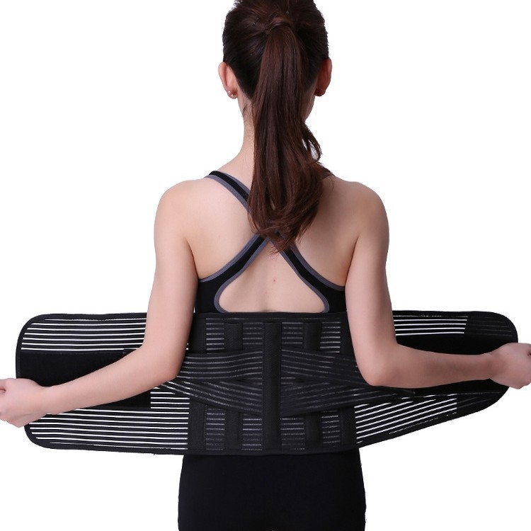 Légáteresztő deréktámasz sportöv felnőtteknek – poliészter rostból, futáshoz és kosárlabdára alkalmas