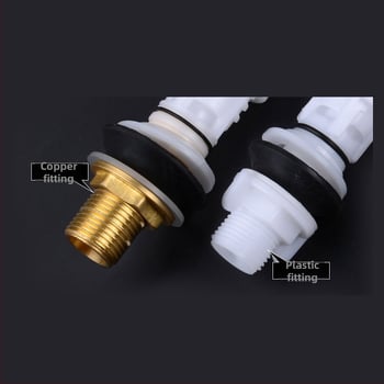 WC beömlő szelep, ABS anyag, víztartály csatlakozói, márka Aojie Le, kézi telepítés, injekciós formázás