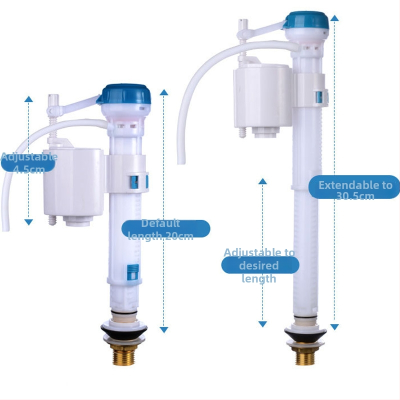 WC beömlő szelep, ABS anyag, víztartály csatlakozói, márka Aojie Le, kézi telepítés, injekciós formázás
