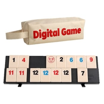 Izrael Mahjong Digitális kártyajáték — Családi asztali játék, műanyag kivitel, társas interakció, minden korosztály számára