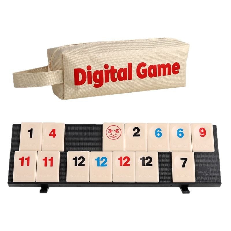 Izrael Mahjong Digitális kártyajáték — Családi asztali játék, műanyag kivitel, társas interakció, minden korosztály számára