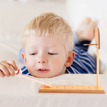 Fából készült asztali bowling és kosárlabda játék beltérre (Fa; Asztali játék; Színes doboz csomagolás)