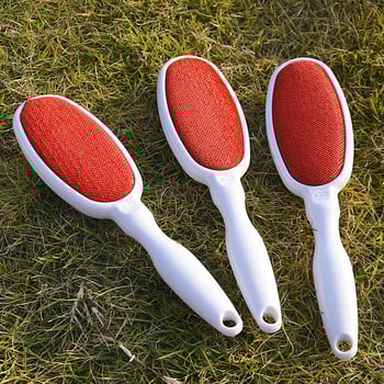 Műanyag ruhaszösz-eltávolító kefe elektrosztatikus hatással, száraz tisztítás, kétoldalas kivitel; márka Strong; licencelhető magáncímke: Igen