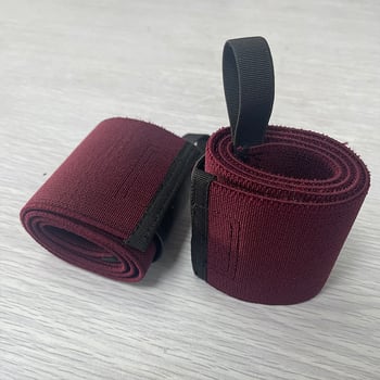 Súlyemelés csuklóöv – pamut + latex-selyem keverék, csukló védelem, csuklóöv, felnőtteknek