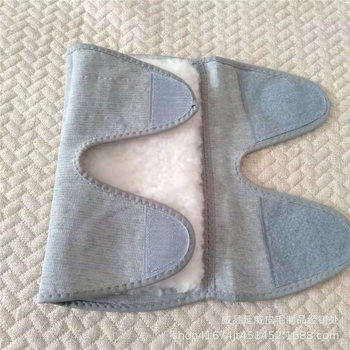 Uniszex gyapjú térdvédők juhbőr csattal, térdvédő hegymászáshoz; alkalmas futásra és kerékpározásra