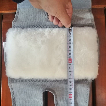 Uniszex gyapjú térdvédők juhbőr csattal, térdvédő hegymászáshoz; alkalmas futásra és kerékpározásra