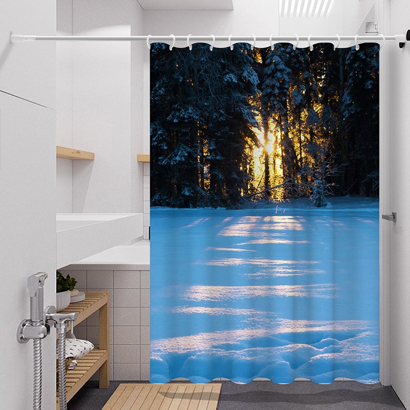 Zuhanyfüggöny 90g Chunya Spinning, modern és egyszerű stílus, minta: karakterek, logónyomtatás: elérhető, Márka: Viansha