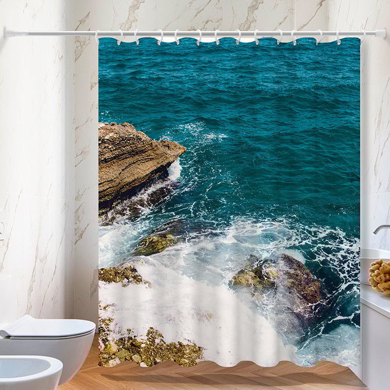 Zuhanyfüggöny 90g Chunya Spinning, modern és egyszerű stílus, minta: karakterek, logónyomtatás: elérhető, Márka: Viansha