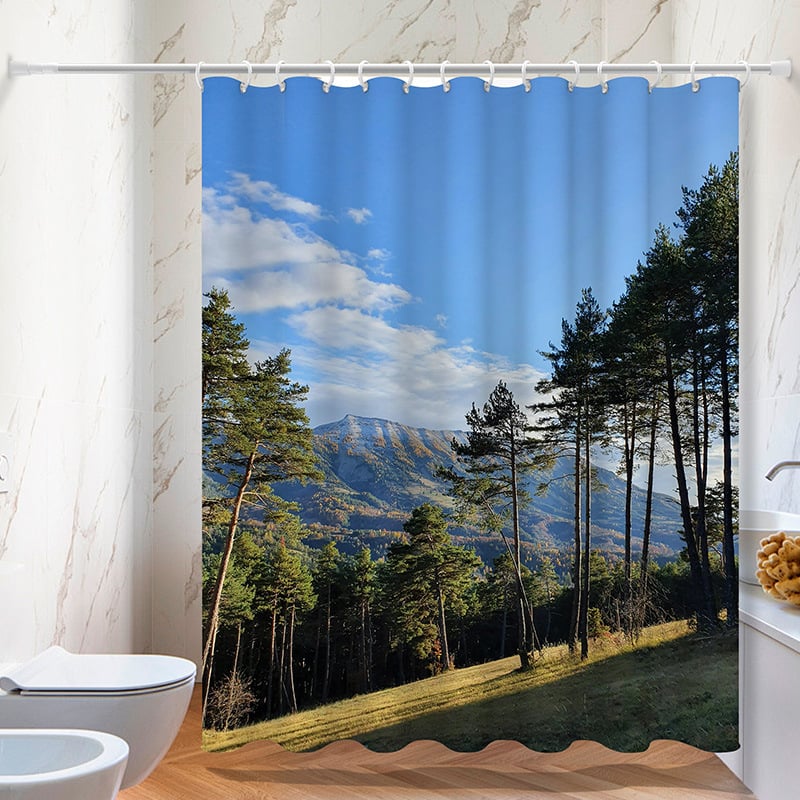 Zuhanyfüggöny 90g Chunya Spinning, modern és egyszerű stílus, minta: karakterek, logónyomtatás: elérhető, Márka: Viansha