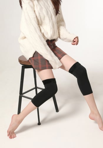 Fleece-beléssel ellátott térdmelegítők, uniszex, rugalmas, felnőtteknek, térdvédők, edzésre és szabadtéri tevékenységekre, poliészter anyagból; Kategória: térdvédők; Sportok: kocogás, szabadtéri tevékenységek; Csomagolás: 100 darab